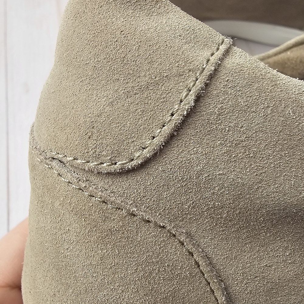 Blondo worn once Waterproof Suede Glenda Wedge Sneakers - Picture 9 of 10